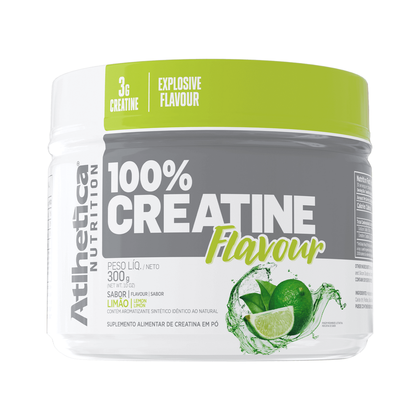 Creatine 100% Flavour (Pote 300g) Limão