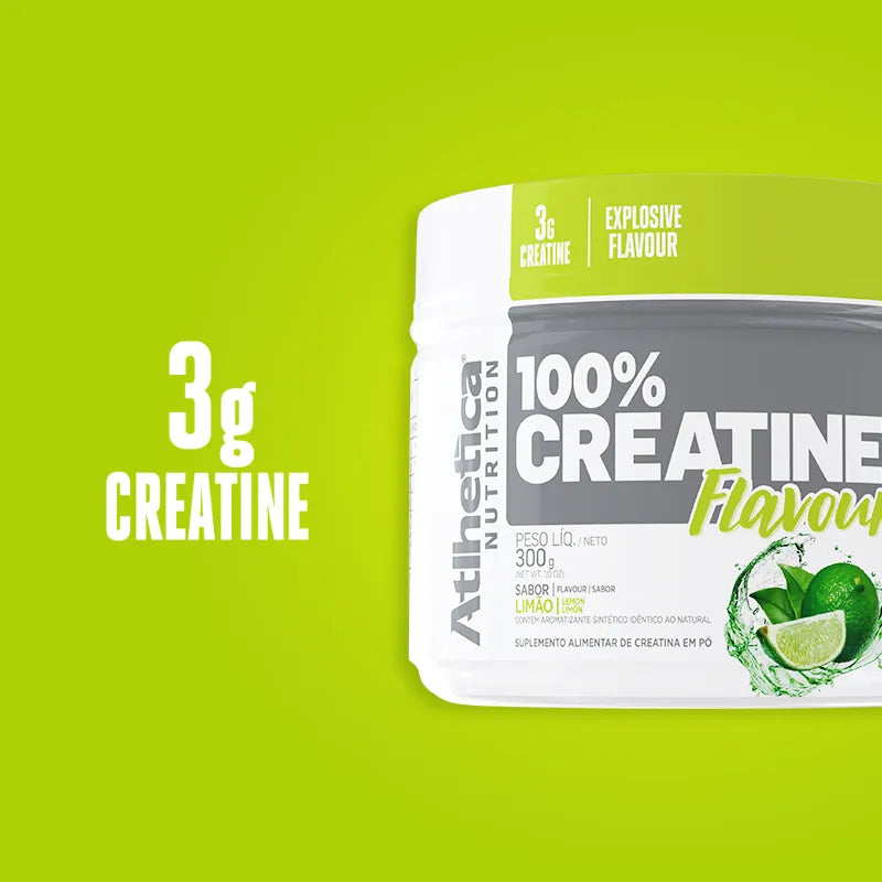Creatine 100% Flavour (Pote 300g) Limão