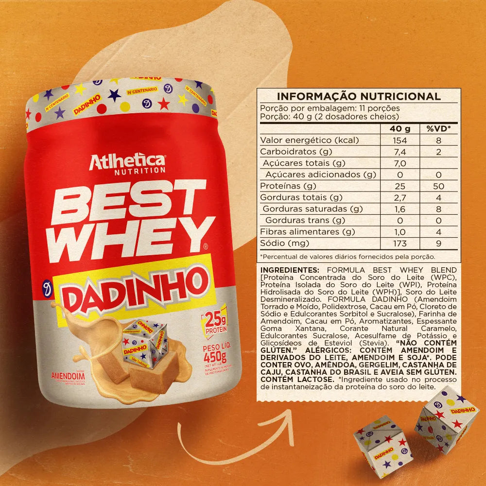 Best Whey Protein (Pote 900g) Dadinho